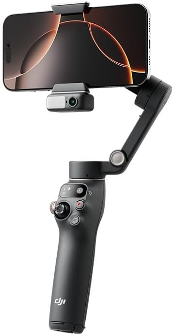 DJI Osmo Mobile 8 Phone Stabilizer مثبت تصوير للجوال | Built-in Tripod & Extension Rod | 10h Battery