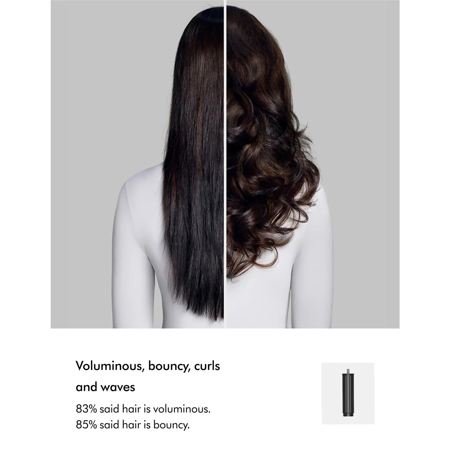 دايسون إير랩 Coanda 2x™ – الحل الأمثل لتصفيف الشعر المستقيم والمجعد بأمان