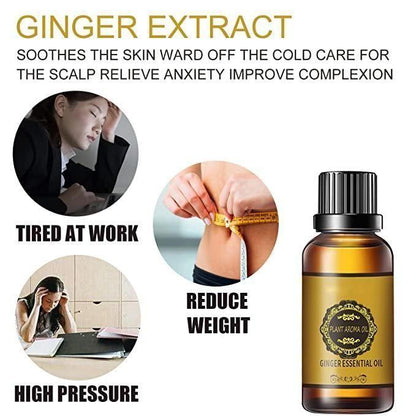 Belly Ginger Oil (Pack Of 2) - Buy 1 Get 1 Free