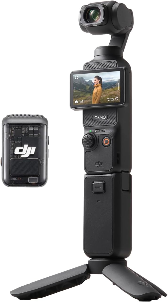 DJI Osmo Pocket 3 Creator Combo 4K120fps Ultra HD Vlog Camera with DJI Mic