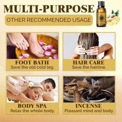 Belly Ginger Oil (Pack Of 2) - Buy 1 Get 1 Free