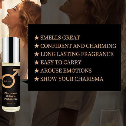 Perfume Oil Compact for Anniversaries Gift Essential Oil Roller For Men