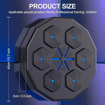 2025 Smart Music Boxing Machine 2.0 – جهاز الملاكمة الذكي بالموسيقى بلوتوث جداري للمنزل