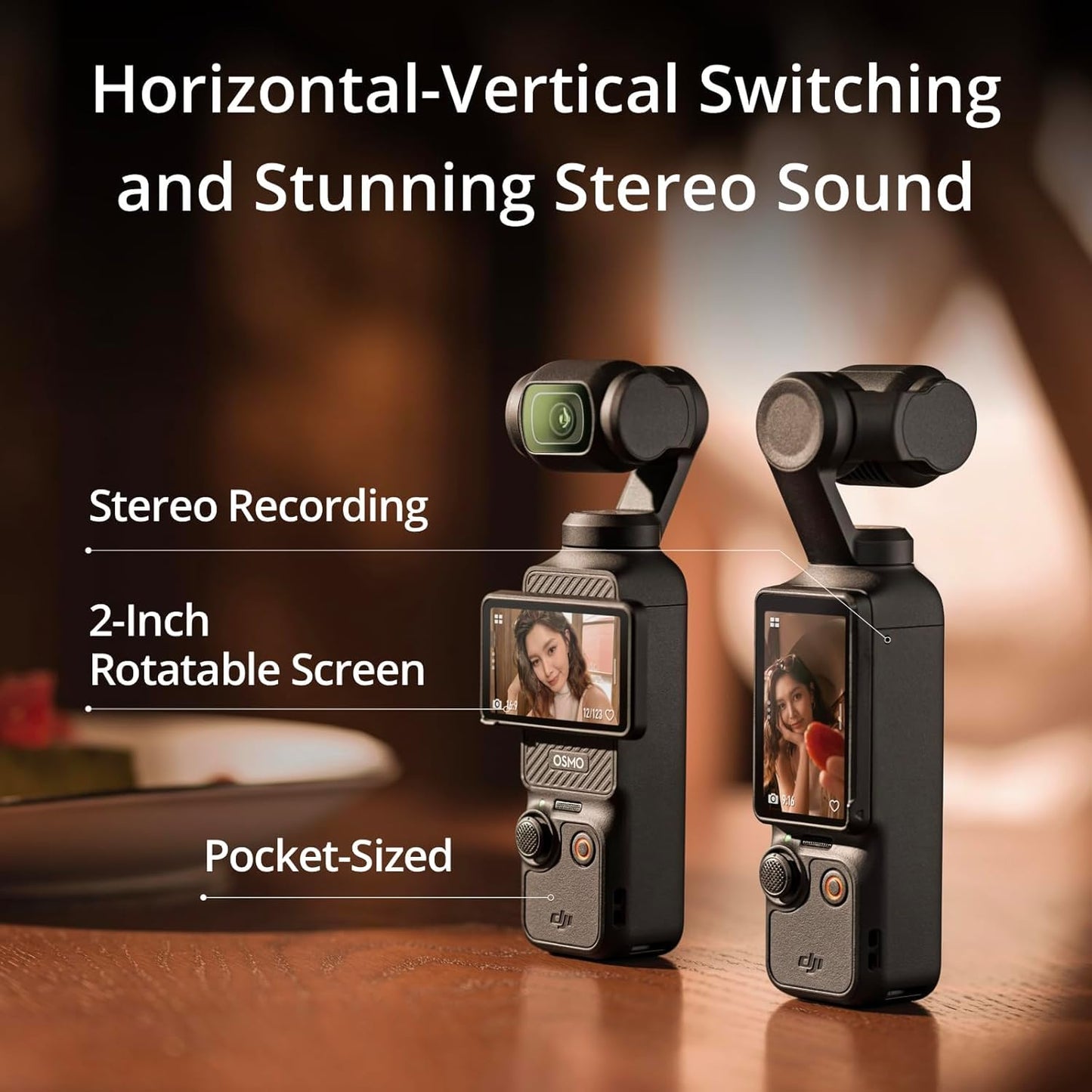 DJI Osmo Pocket 3 Creator Combo 4K120fps Ultra HD Vlog Camera with DJI Mic