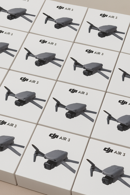 Air 3 Dual 4K Drone with Smart RC & 92 Min Flight | طائرة Air 3 بكاميرتين 4K وريموت ذكي و92 دقيقة طيران