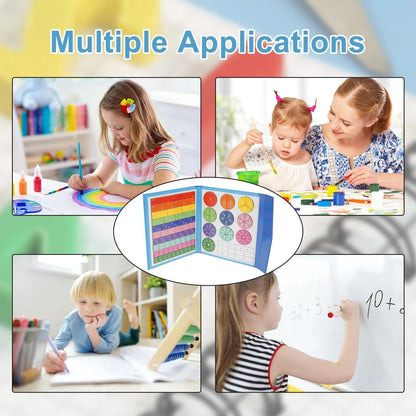 Last day 50% off kids Magnet Montessori Fraction Puzzle