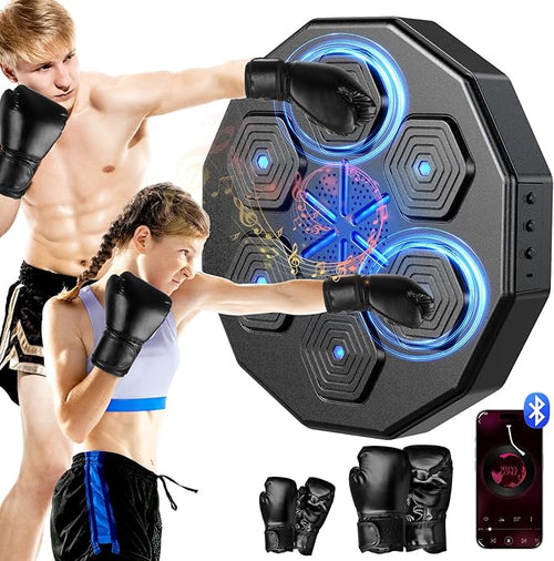2025 Smart Music Boxing Machine 2.0 – جهاز الملاكمة الذكي بالموسيقى بلوتوث جداري للمنزل