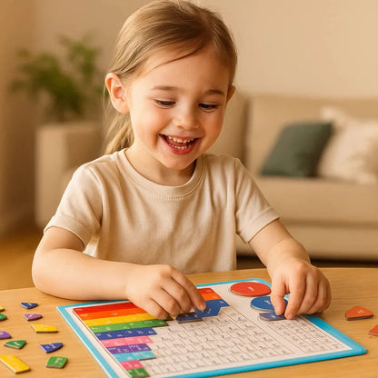 Last day 50% off kids Magnet Montessori Fraction Puzzle