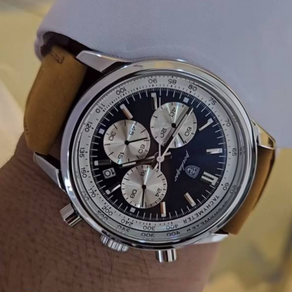 Last day 55% off Luxury Chronograph Watch with Luminous Dial, High Quality 30m