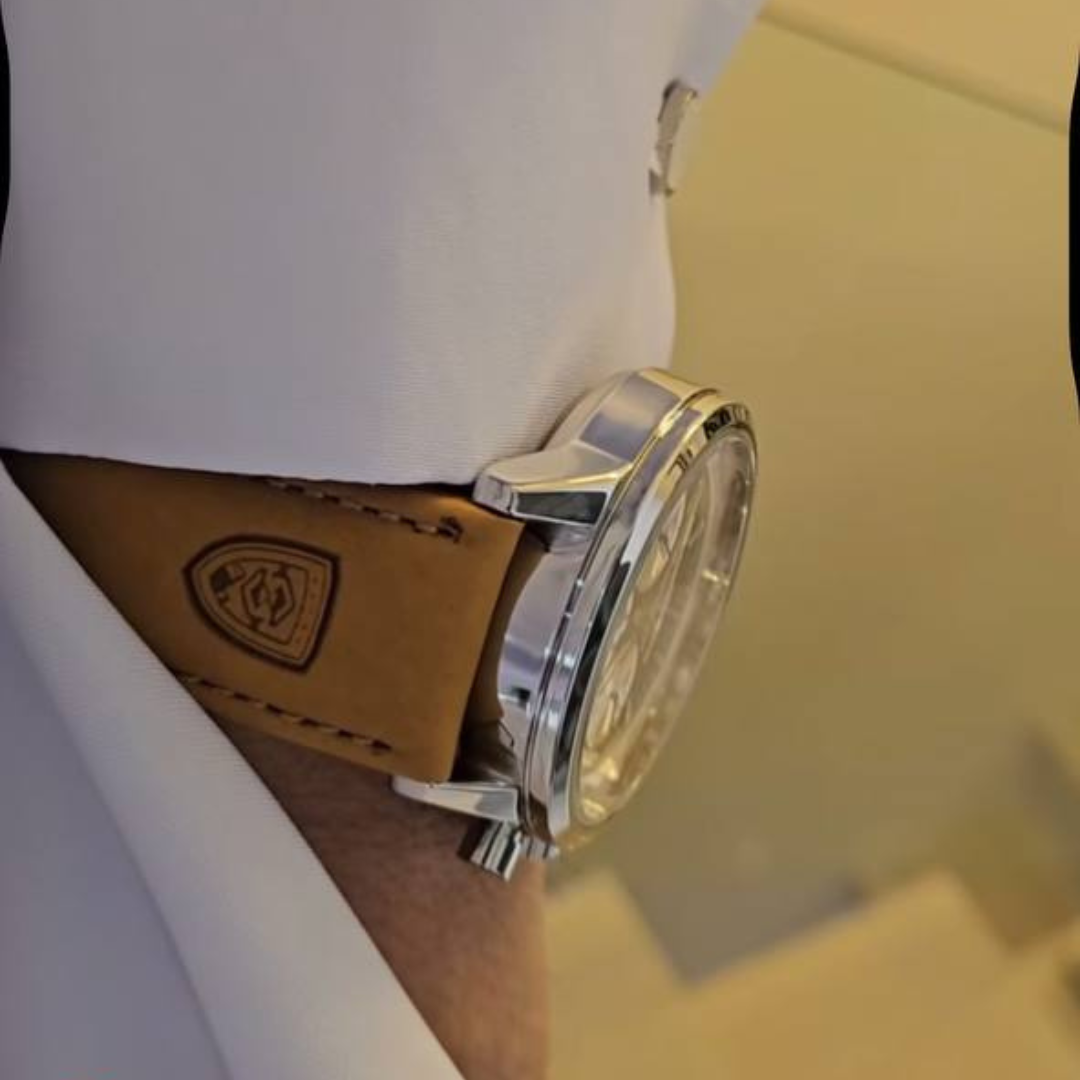 Last day 55% off Luxury Chronograph Watch with Luminous Dial, High Quality 30m