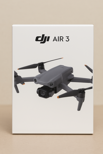 Air 3 Dual 4K Drone with Smart RC & 92 Min Flight | طائرة Air 3 بكاميرتين 4K وريموت ذكي و92 دقيقة طيران