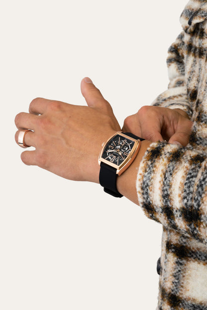 Last day 79% off Thomas Earnshaw Supremacy Skeleton Automatic Rose Gold