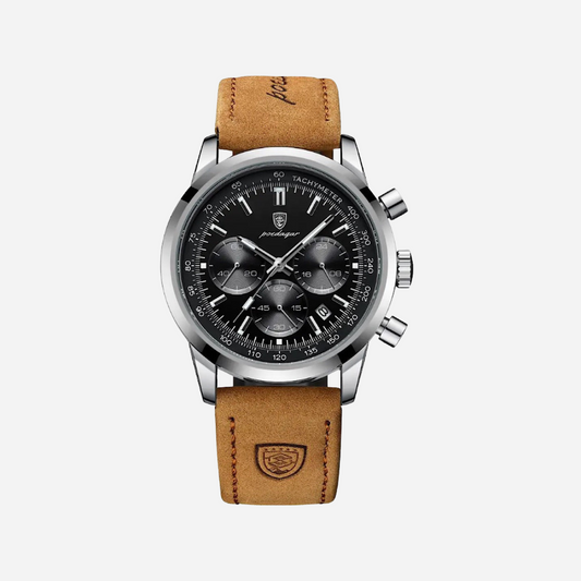 Last day 55% off Luxury Chronograph Watch with Luminous Dial, High Quality 30m