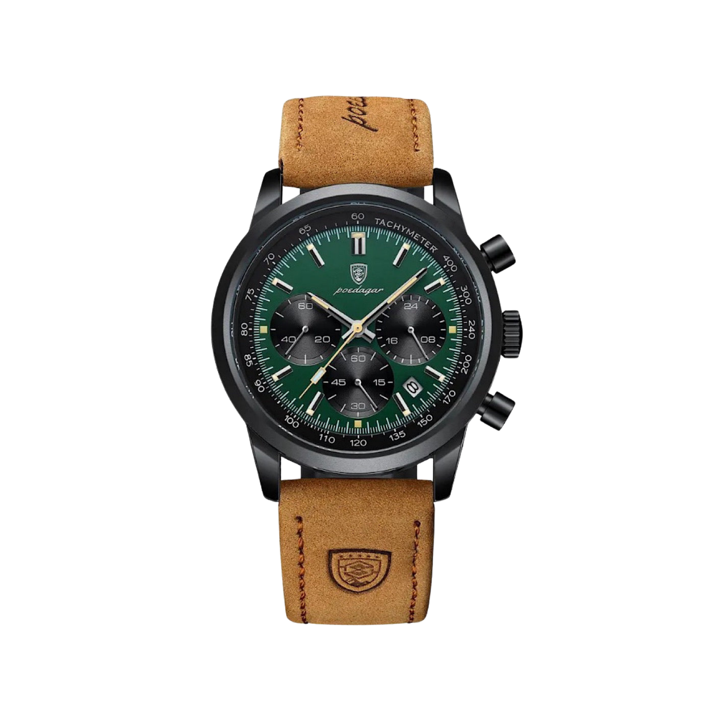 Last day 55% off Luxury Chronograph Watch with Luminous Dial, High Quality 30m