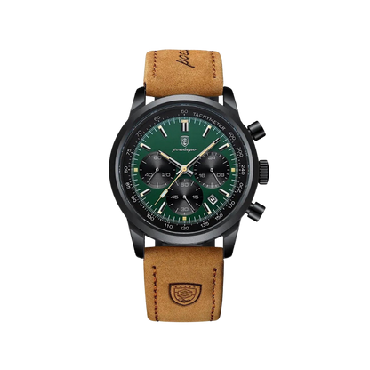 Last day 55% off Luxury Chronograph Watch with Luminous Dial, High Quality 30m