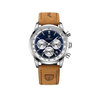 Last day 55% off Luxury Chronograph Watch with Luminous Dial, High Quality 30m