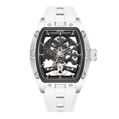 Last day 55% off Latest Luxury Design -Skeleton Face With Rubber Strap Mechanical Movement