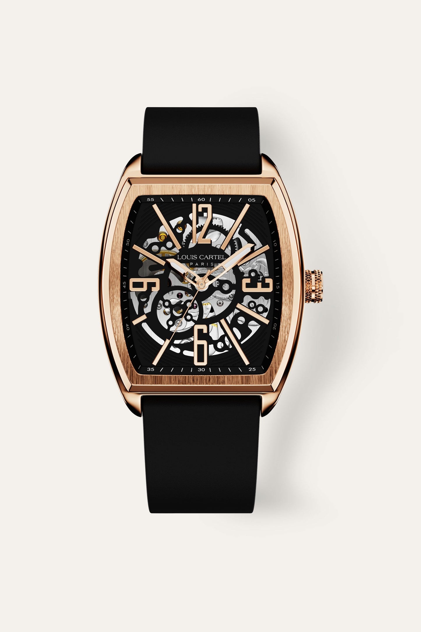 Last day 79% off Thomas Earnshaw Supremacy Skeleton Automatic Rose Gold