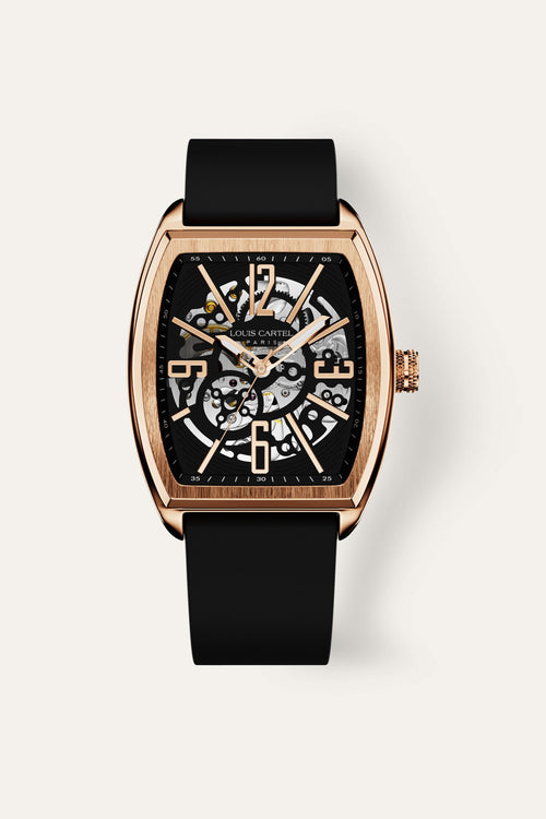 Last day 79% off Thomas Earnshaw Supremacy Skeleton Automatic Rose Gold