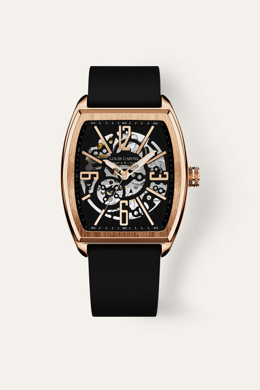Last day 79% off Thomas Earnshaw Supremacy Skeleton Automatic Rose Gold