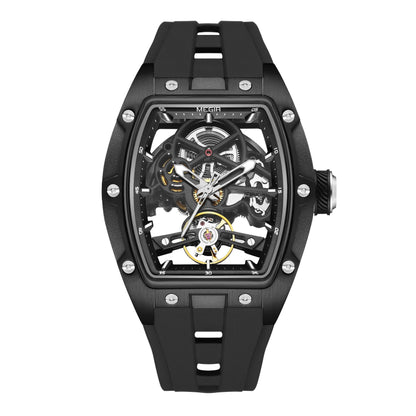 Last day 55% off Latest Luxury Design -Skeleton Face With Rubber Strap Mechanical Movement