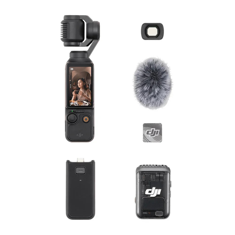 DJI Osmo Pocket 3 Creator Combo 4K120fps Ultra HD Vlog Camera with DJI Mic