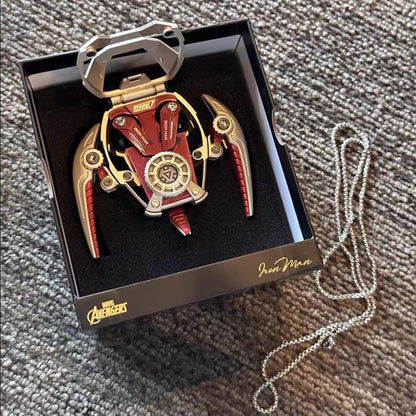 Marvel Iron Man Arc Reactor Wireless Earbuds – LED Futuristic Design سماعات مارفل آيرون مان اللاسلكية بتصميم مستقبلي وإضاءة LED