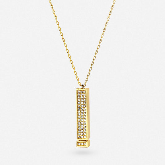 "I Love You" 24K GOLD PLATED NECKLACE