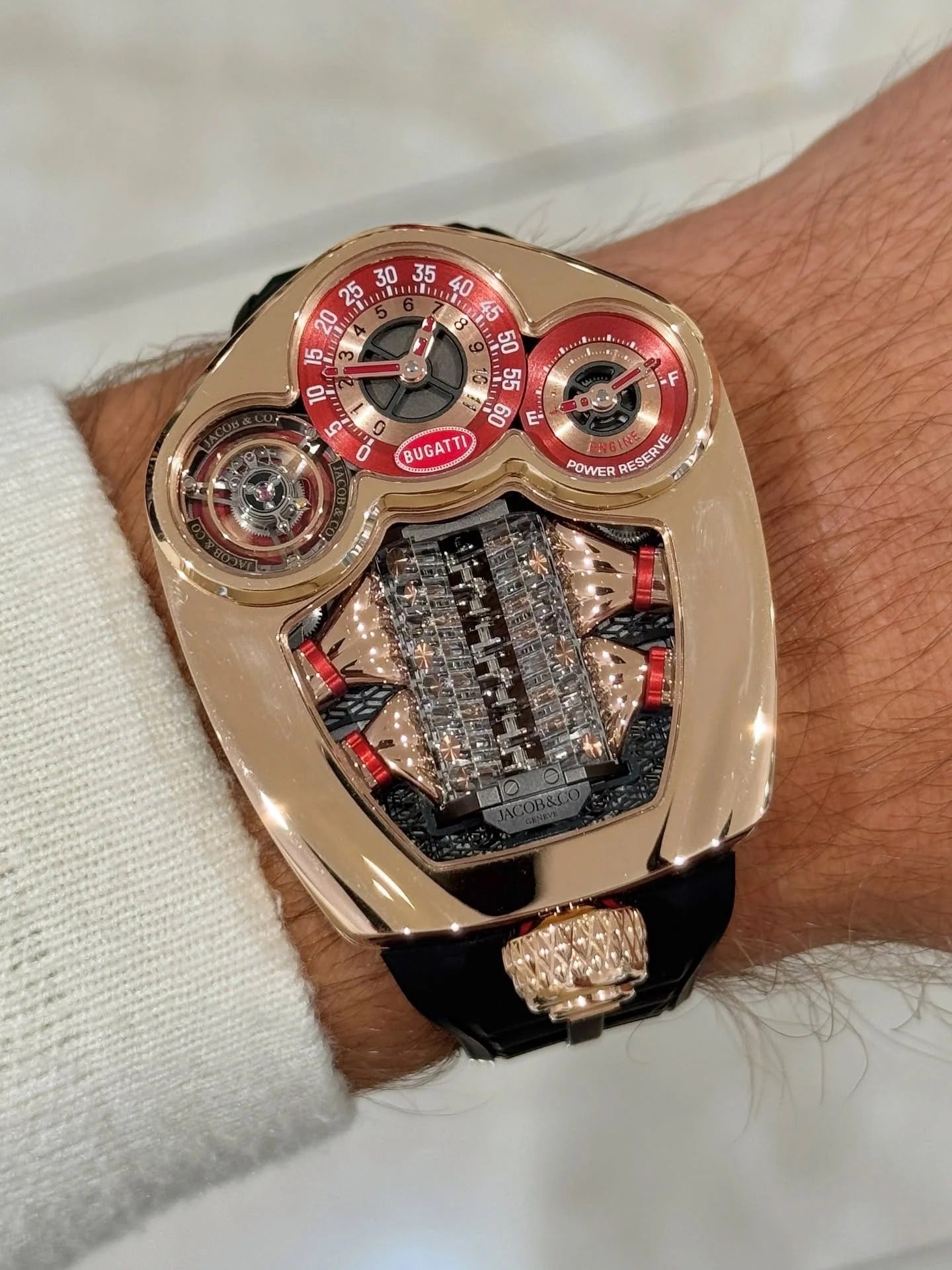 Jacob & Co Bugatti Tourbillon Watch