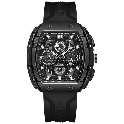 Last day 86% off Men’s Luxury Chronograph Watch – Stainless Steel Case & Sporty Rubber Strap