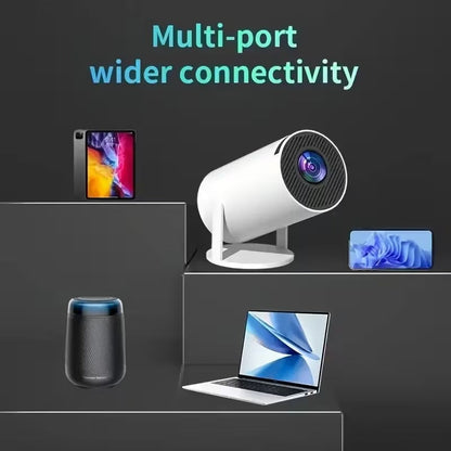 2025 Upgraded HY300PRO Mini Projector with WiFi and Bluetooth, Portable