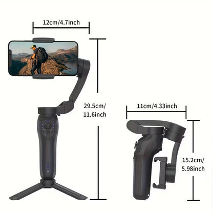 Smart 3-Axis Handheld Gimbal for Smooth Video Shooting