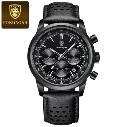 Last day 55% off Luxury Chronograph Watch with Luminous Dial, High Quality 30m