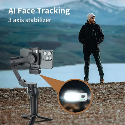 Smart 3-Axis Handheld Gimbal for Smooth Video Shooting