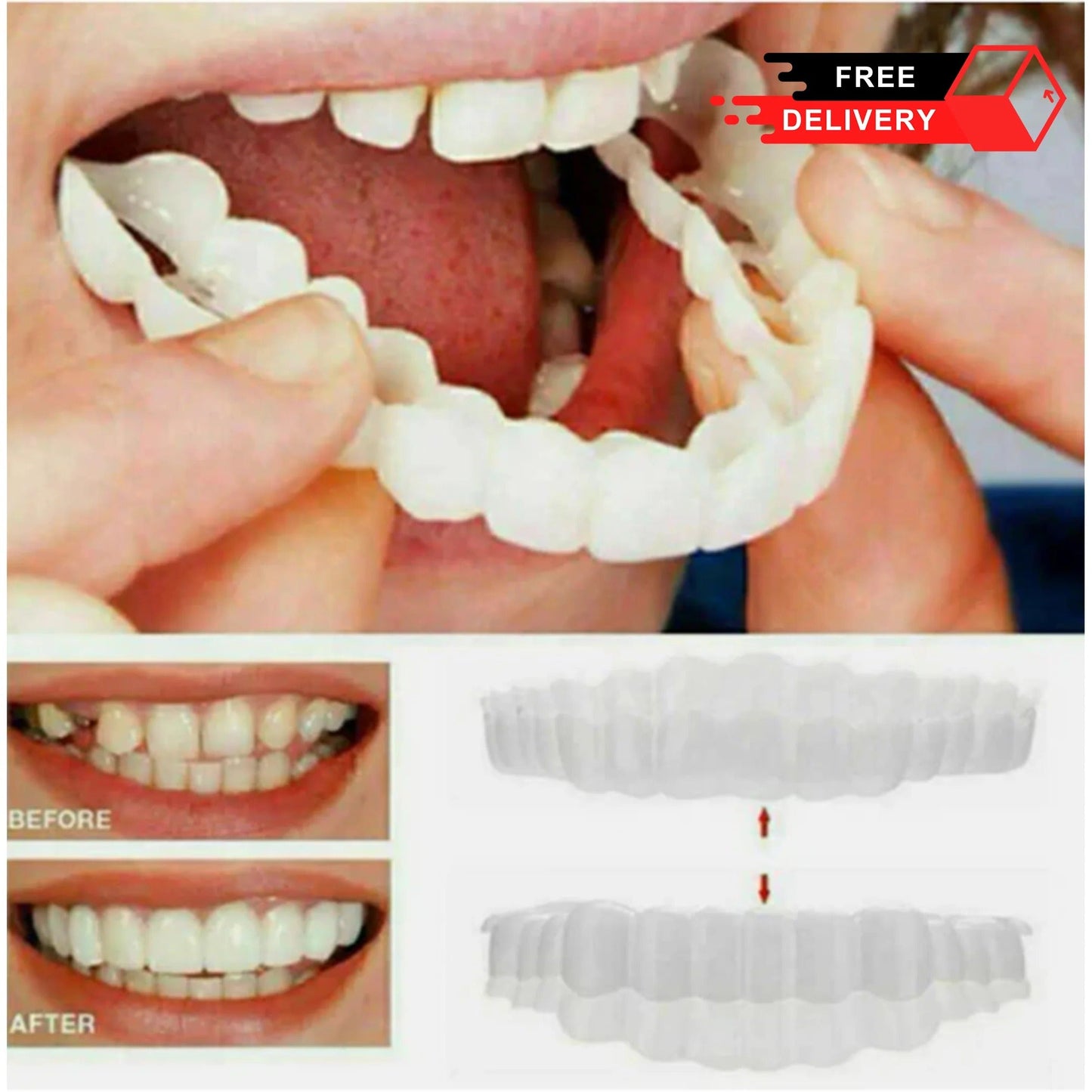 Natural Cosmetic Dental Fake Tooth Covers
