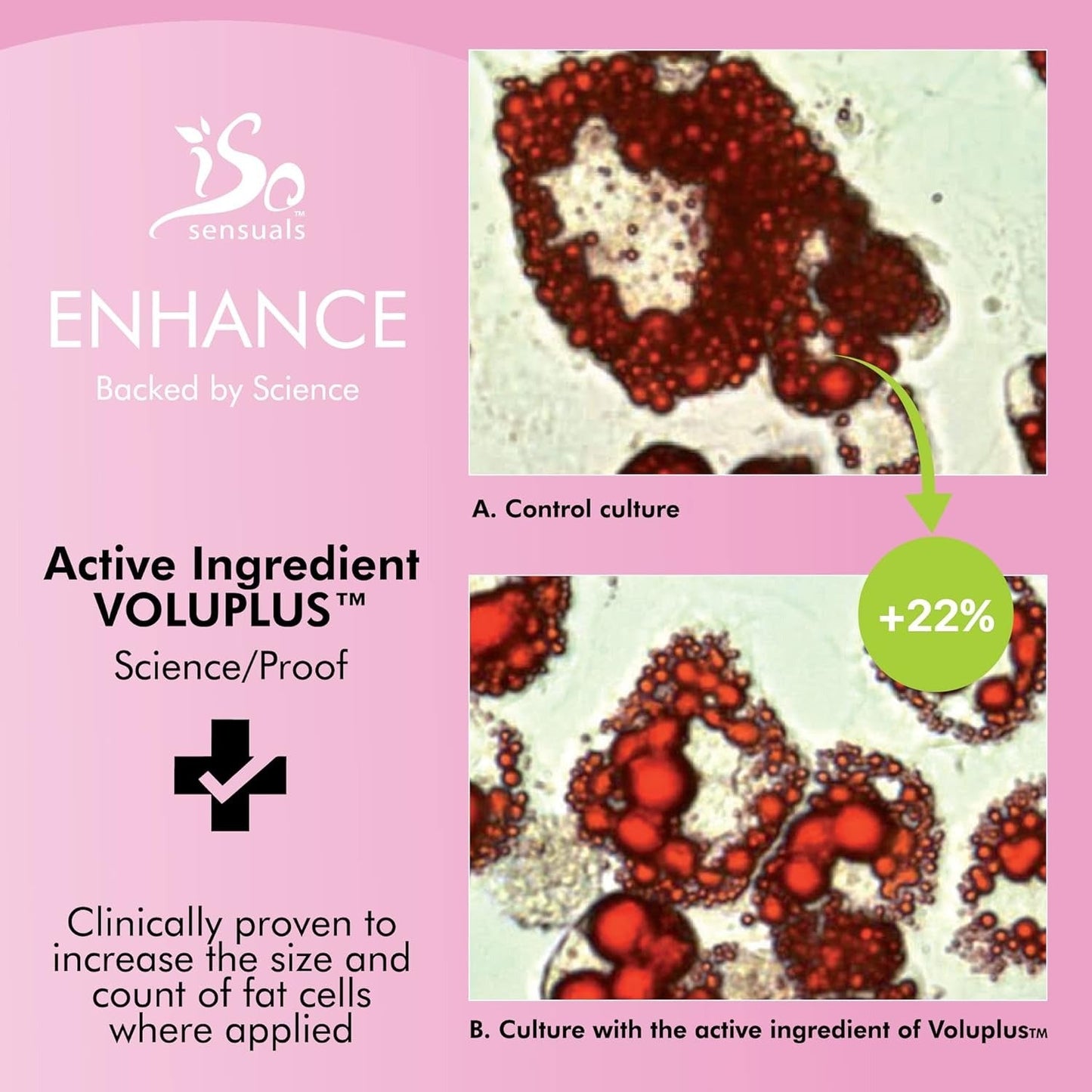 IsoSensuals ENHANCE - Rapid-Action Breast Enlargement Cream