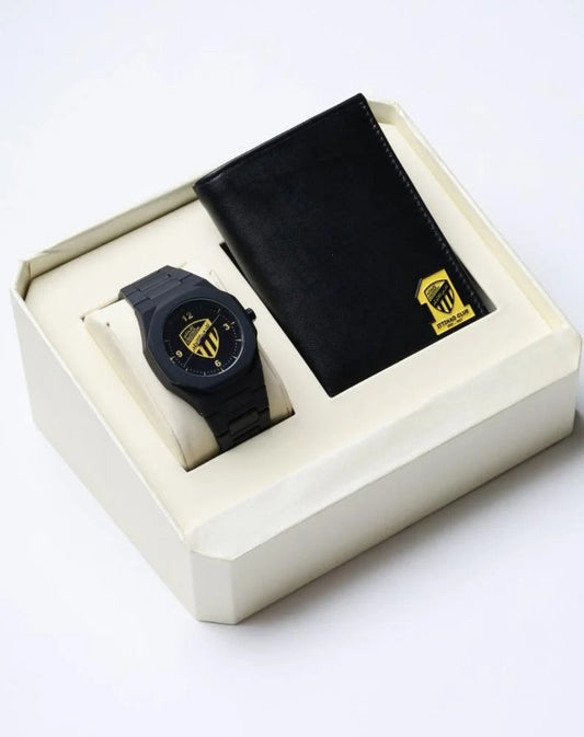 LAST DAY 50% OFF Premium Watch &amp; Wallet Gift Set – Stylish • Durable • Perfect for Gifting