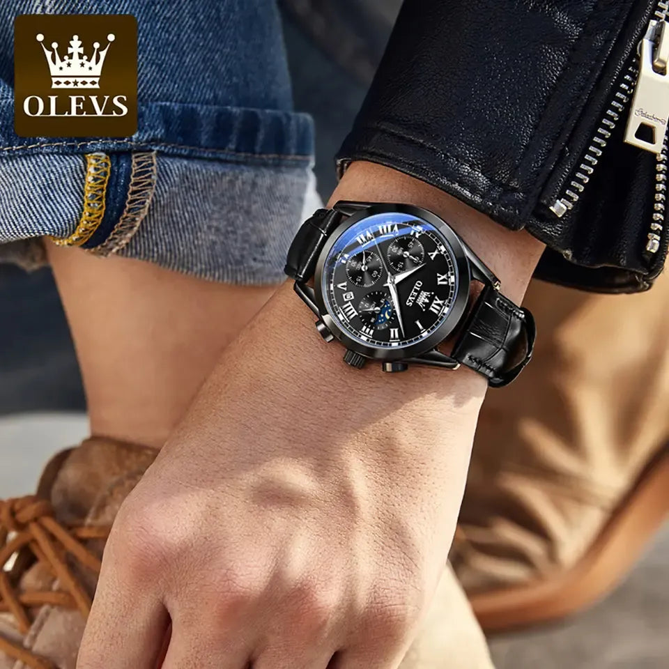 Last day 50% off Olevs Men’s Watch 2871