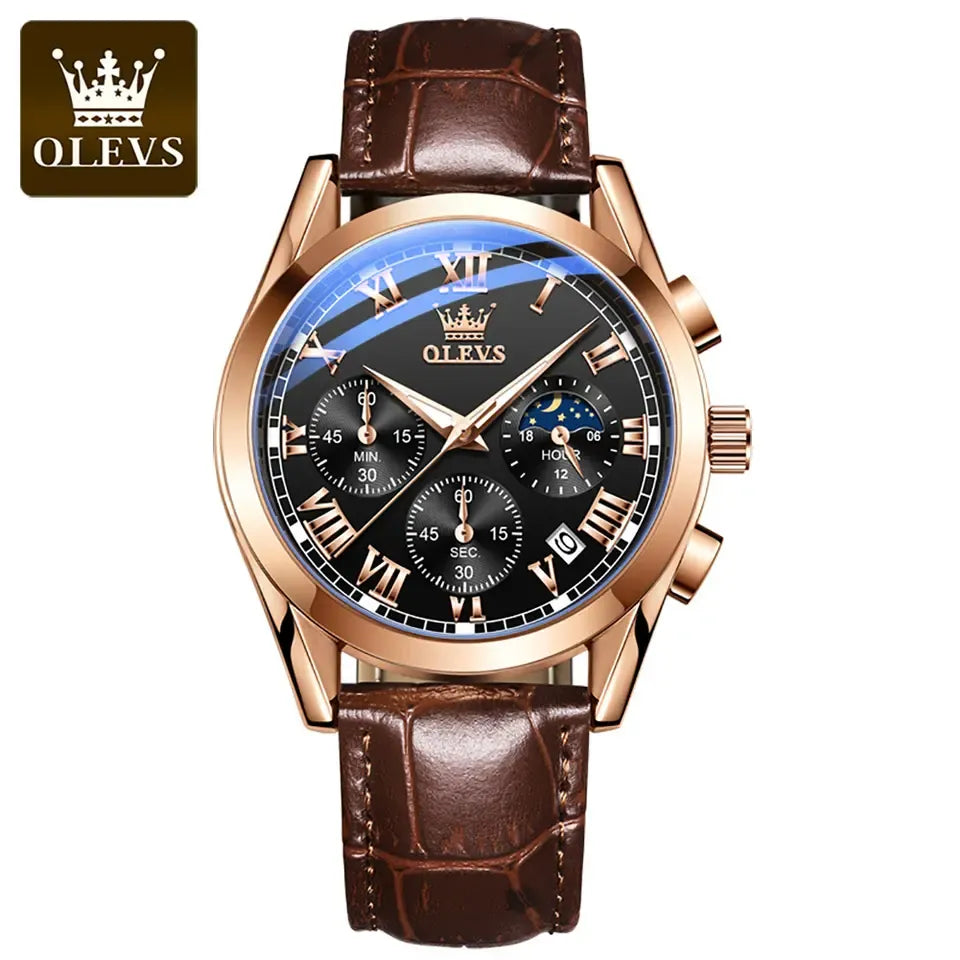 Last day 50% off Olevs Men’s Watch 2871