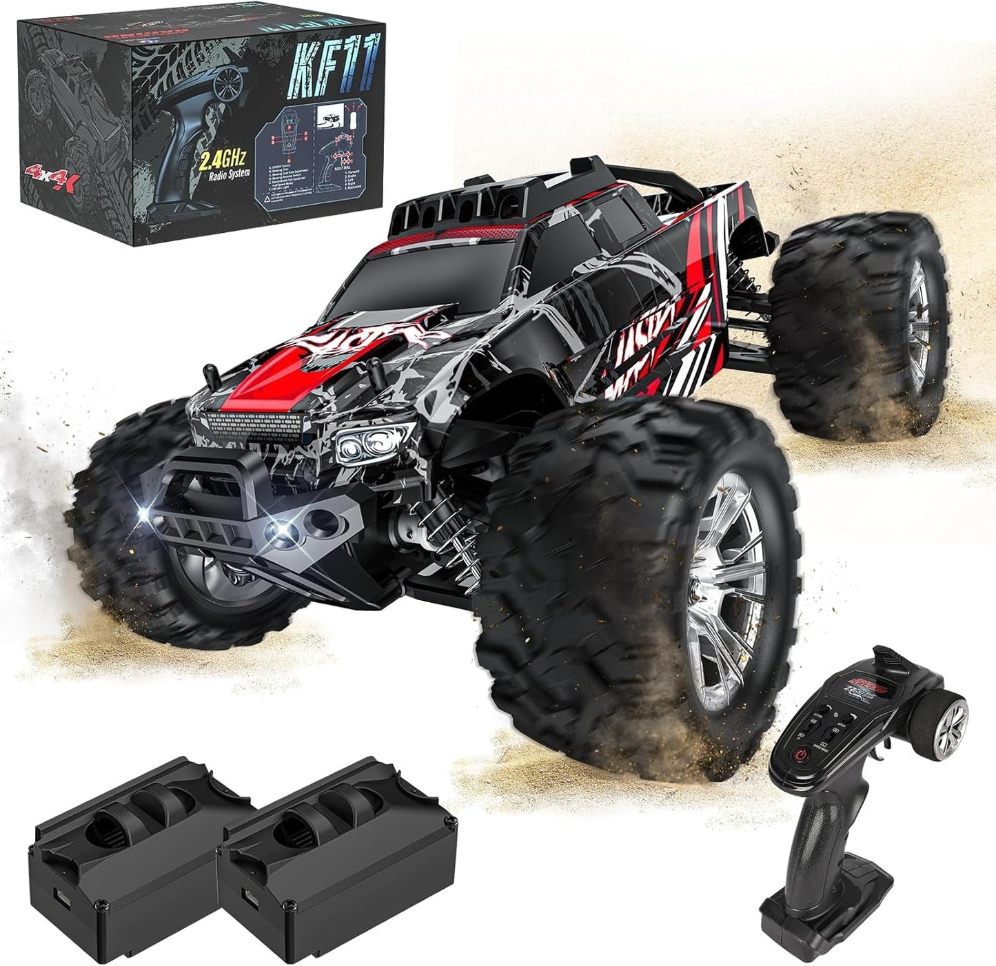 Adult Remote Control All Terrain Car,4WD 1:16RC 40km/h High Speed