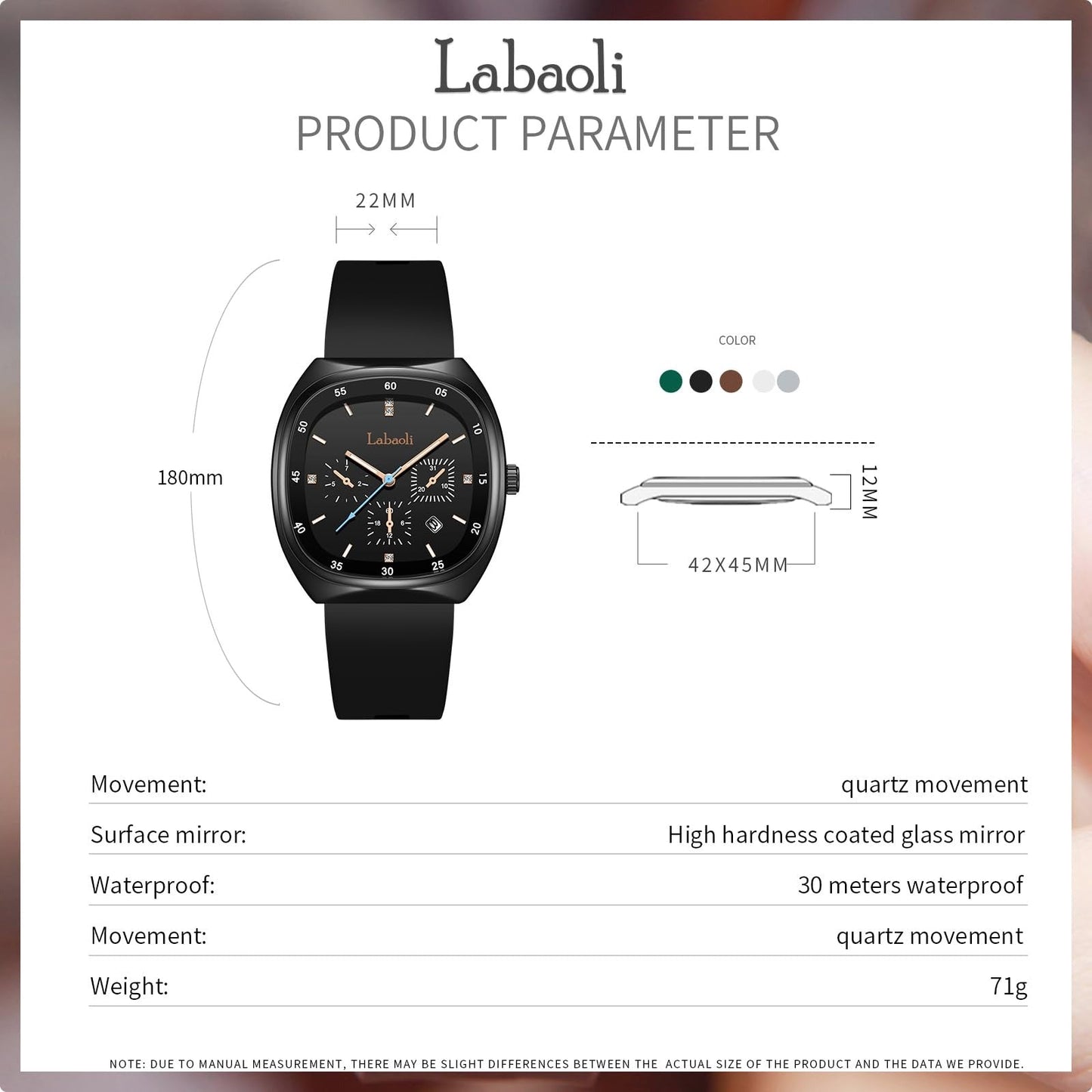 Watch, unisex Watch, Stylish and Versatile Easy-to-Read  Wristwatch