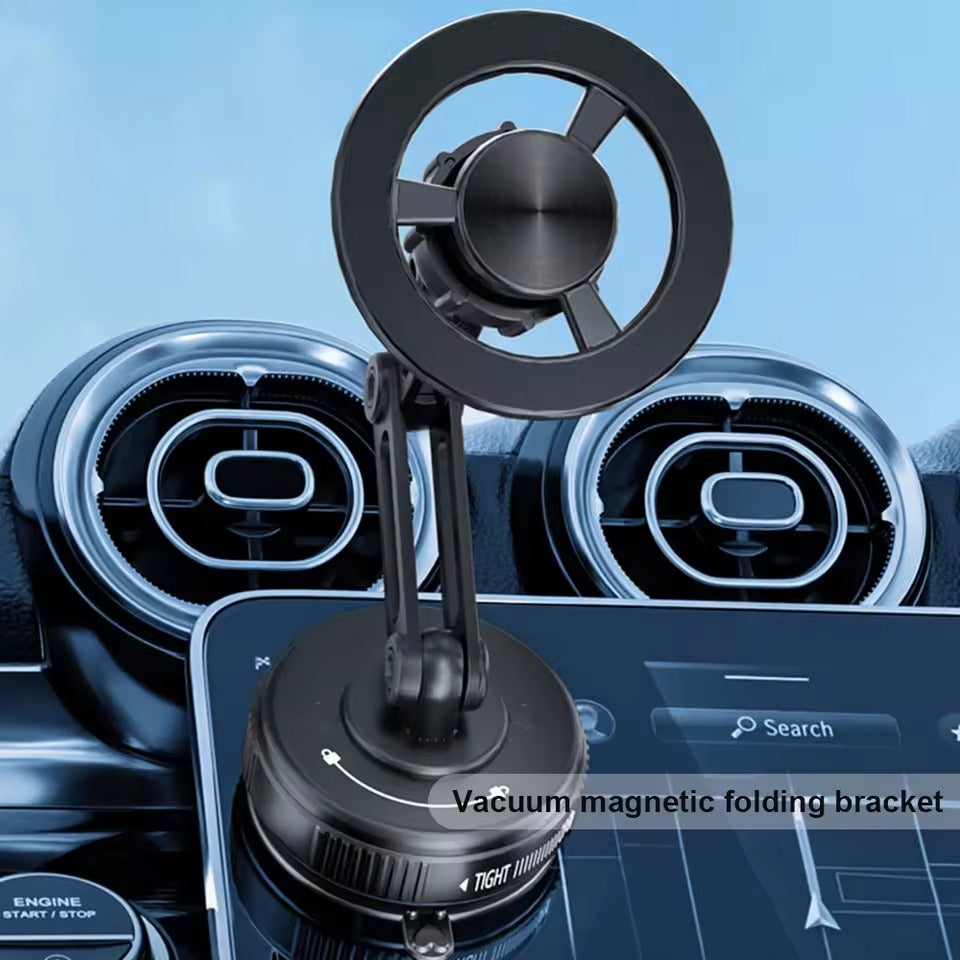 360 Degree Rotating Waterproof Vacuum Magnetic Extendable Phone Holder