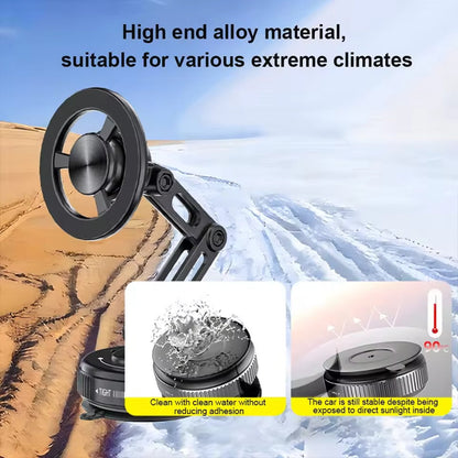 360 Degree Rotating Waterproof Vacuum Magnetic Extendable Phone Holder