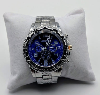 CASIO Men’s Analog-Digital Stainless Steel Watch ⌚✨