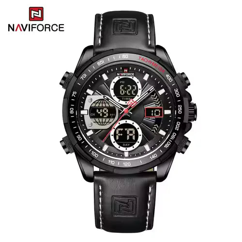 NAVIFORCE NF9197L Men’s Dual Display Analog-Digital Watch | Waterproof, Stylish & Multifunctional