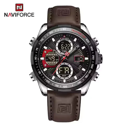 NAVIFORCE NF9197L Men’s Dual Display Analog-Digital Watch | Waterproof, Stylish & Multifunctional