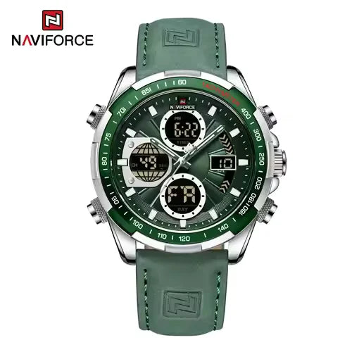 NAVIFORCE NF9197L Men’s Dual Display Analog-Digital Watch | Waterproof, Stylish & Multifunctional