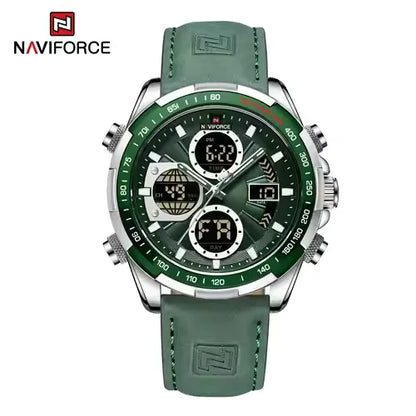 NAVIFORCE NF9197L Men’s Dual Display Analog-Digital Watch | Waterproof, Stylish & Multifunctional
