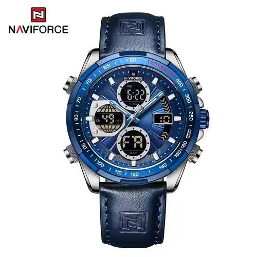 NAVIFORCE NF9197L Men’s Dual Display Analog-Digital Watch | Waterproof, Stylish & Multifunctional