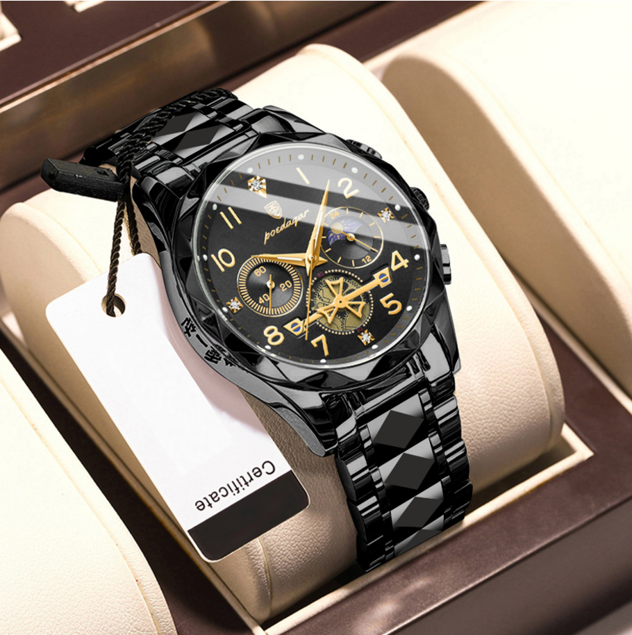 AstroVanta - ZaneLuxe Luxury Men's Automatic Watch Gold & Silver